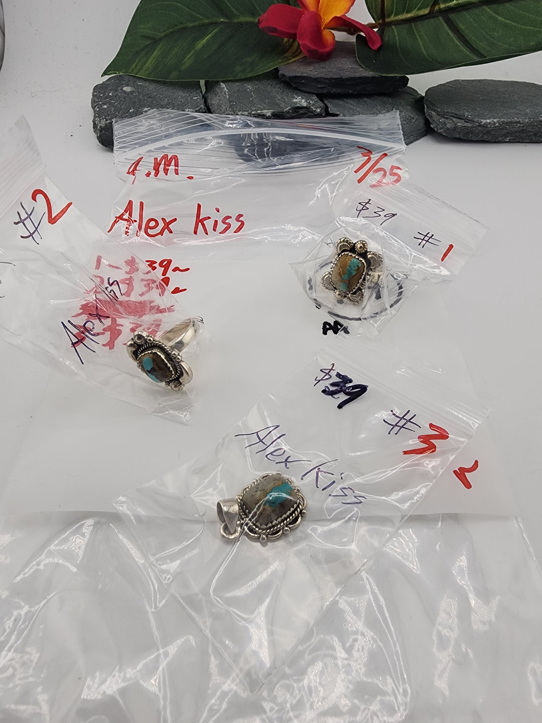 Alex Kiss - 3.25.26 - 3 925 Sterling Silver Items
