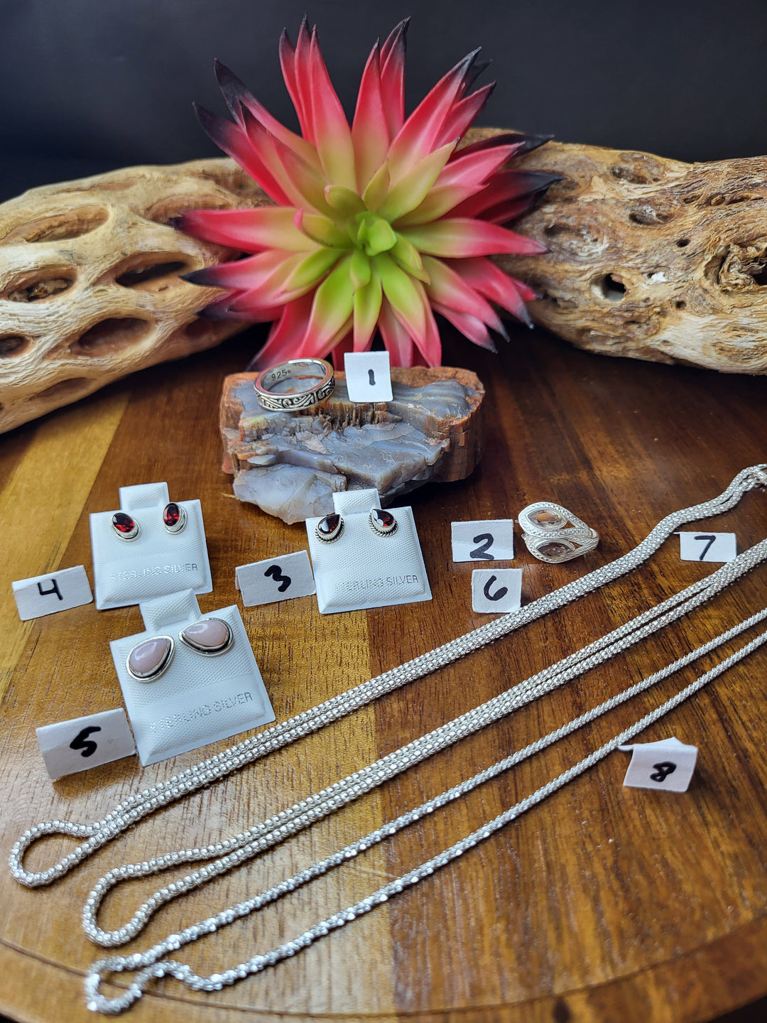 RESERVED FOR: FStayton 8/1/24- 3 Sterling Silver Items