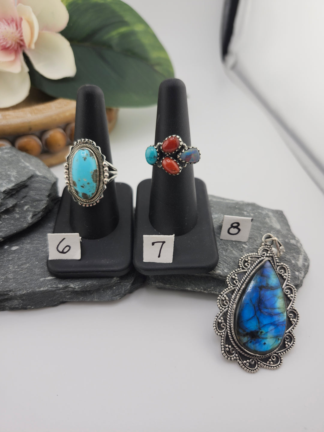 RESERVED FOR:   Bee_Bee_girl -12/04/2024 - 8 Sterling Silver Items