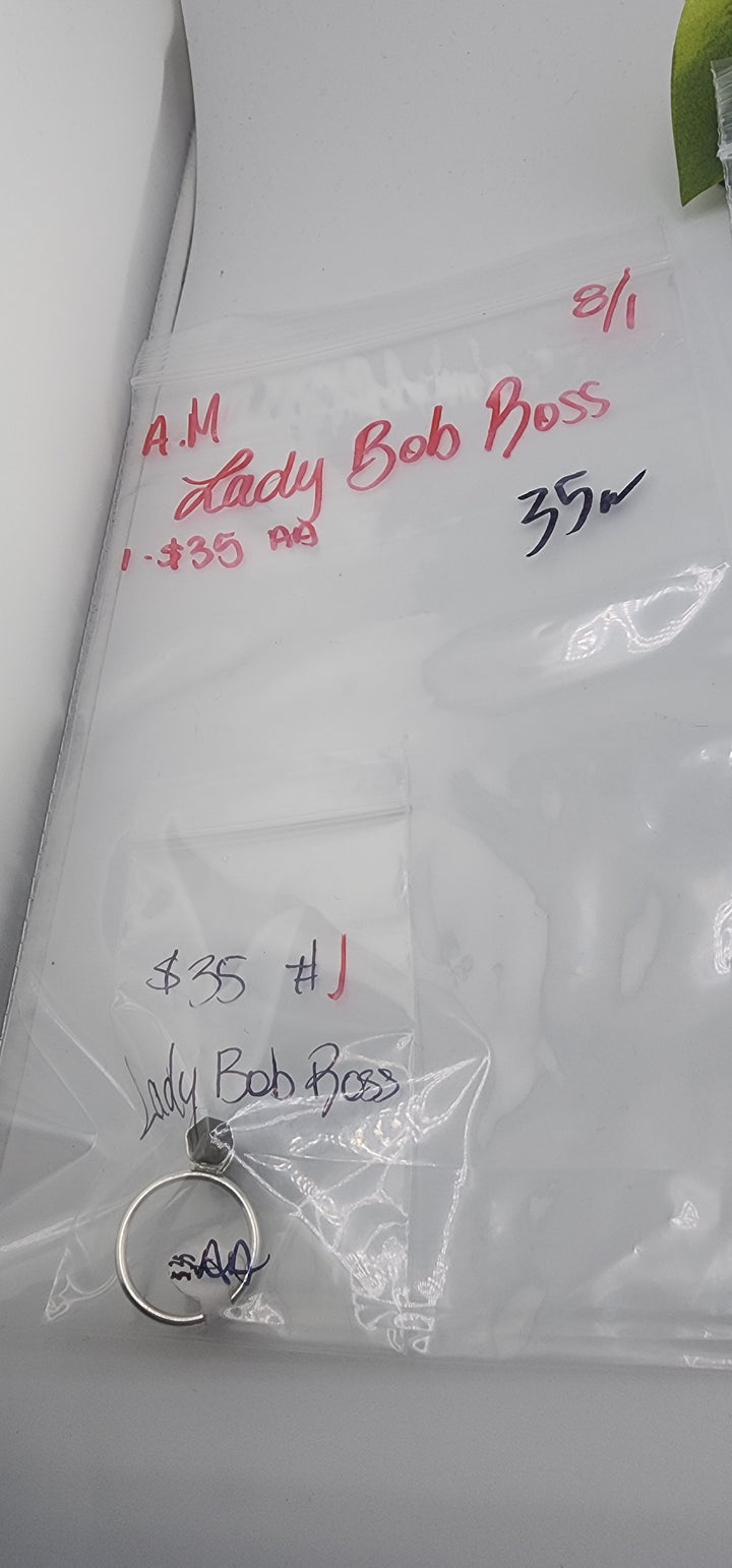 AM SHOW 48HR - RESERVED FOR: Lady Bob Ross - 8/1/2025 FL tiktok Live Show - 1 Sterling Silver Items