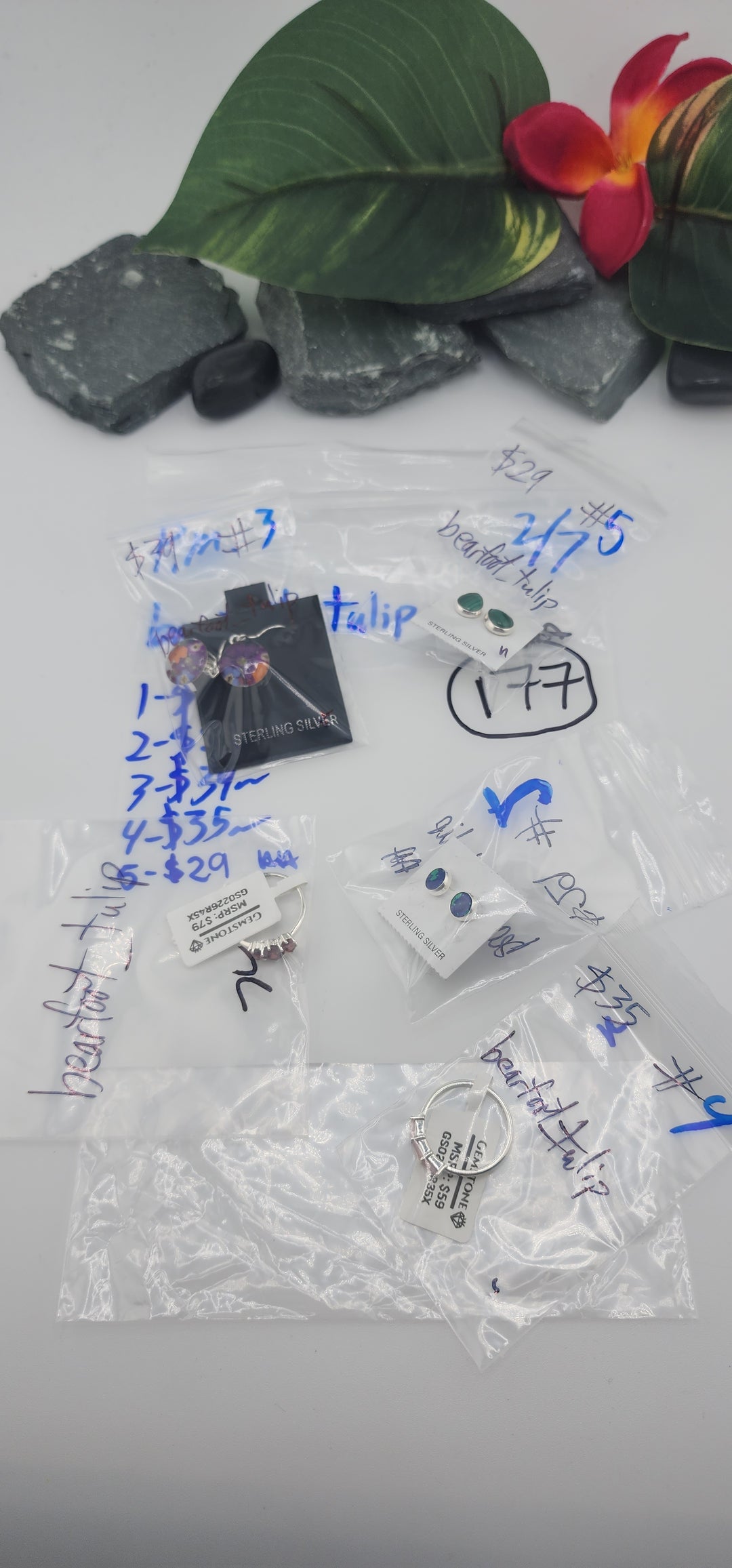 bearfoot_tulip - 2/7/26 - 5 925 Sterling Silver Items