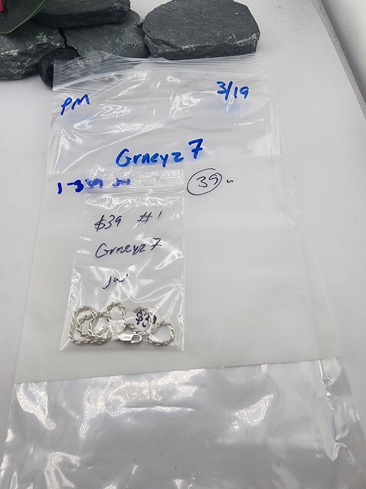 Grneyz7- 3/19/26 -1 925 Sterling Silver Items