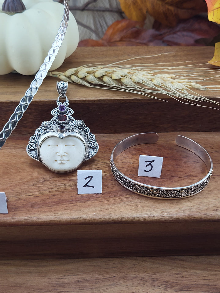 RESERVED FOR:  kirsteygirl -10/27/2024 - 3 Sterling Silver Items
