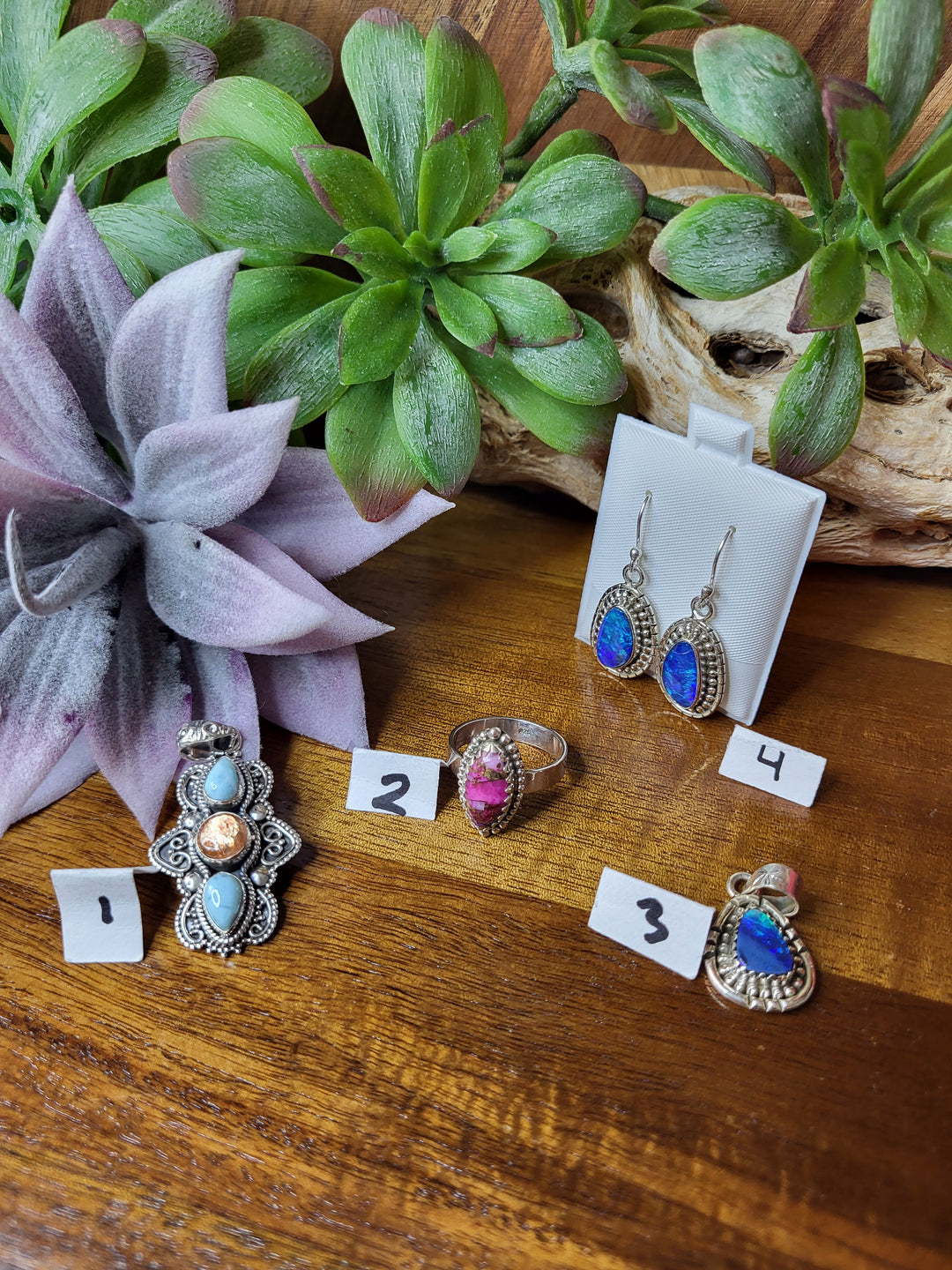 RESERVED FOR: Lee_K 7/27/24- 4 Sterling Silver Items
