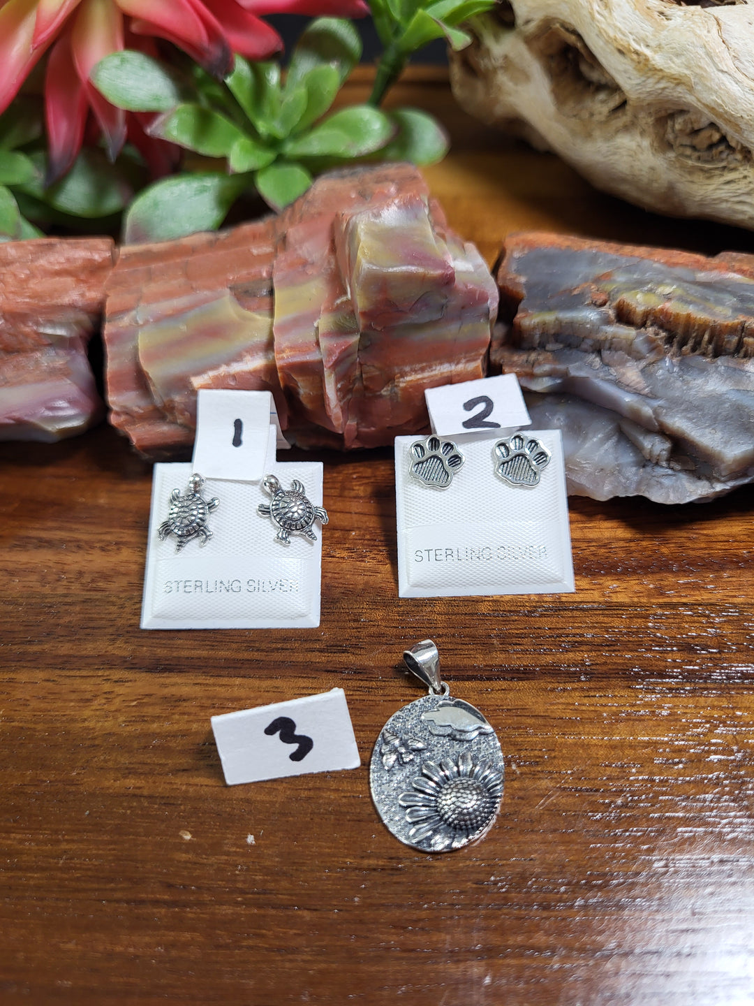 RESERVED FOR: LoriJ 7/25/24- 3 Sterling Silver Items