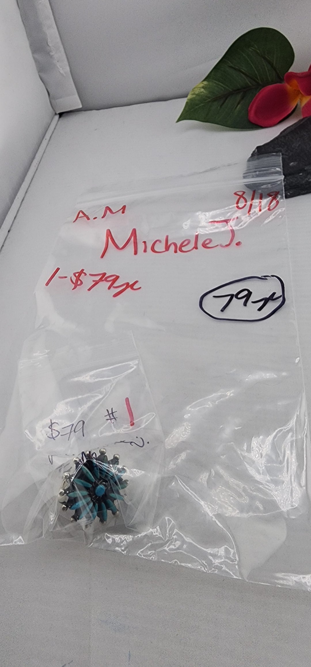 AM SHOW 48HR - RESERVED FOR: Michele J. - 8/18/2025 FL tiktok Live Show - 1 Sterling Silver Items
