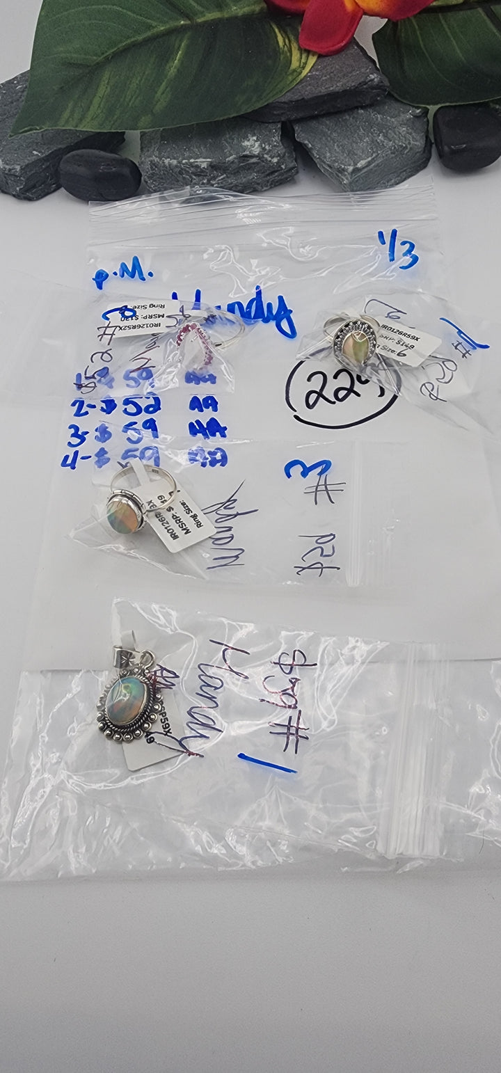 PM SHOW 48HR - RESERVED FOR: Mandy - 1/3/2026 tiktok Live Show - 4 Sterling Silver Items