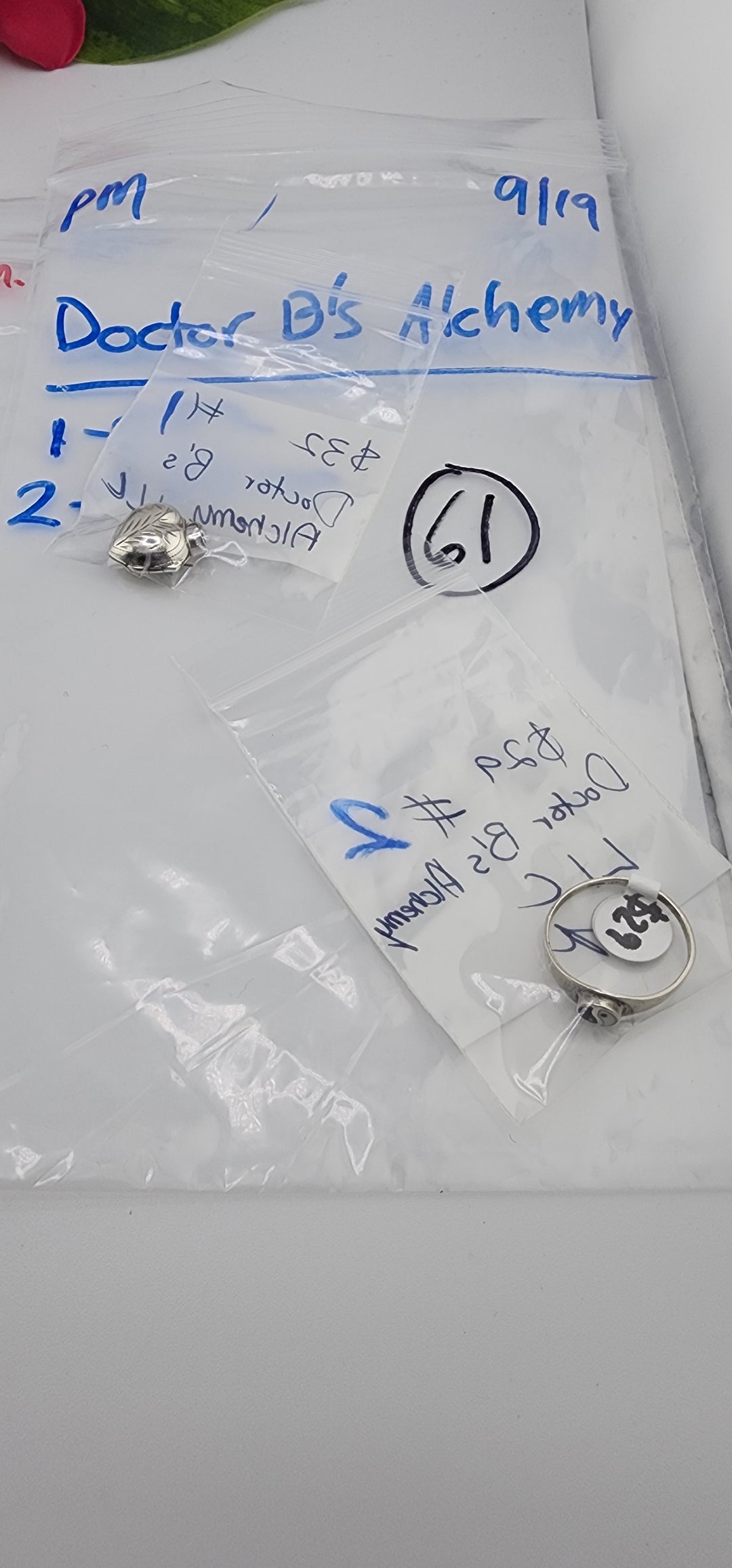 PM SHOW 48HR - RESERVED FOR: Doctor B's Alchemy LLC - 9/19/2025 FL tiktok Live Show -2  Sterling Silver Items