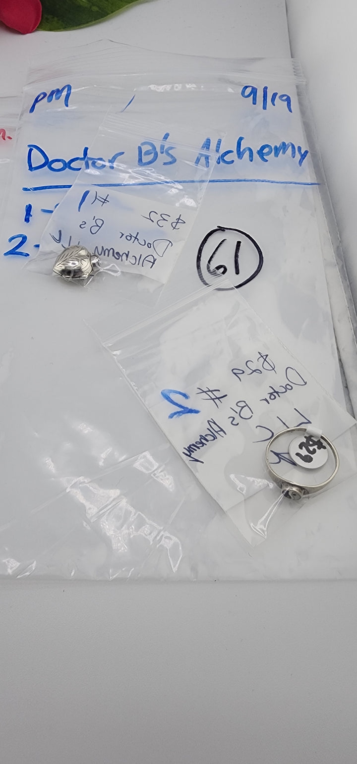 PM SHOW 48HR - RESERVED FOR: Doctor B's Alchemy LLC - 9/19/2025 FL tiktok Live Show -2  Sterling Silver Items