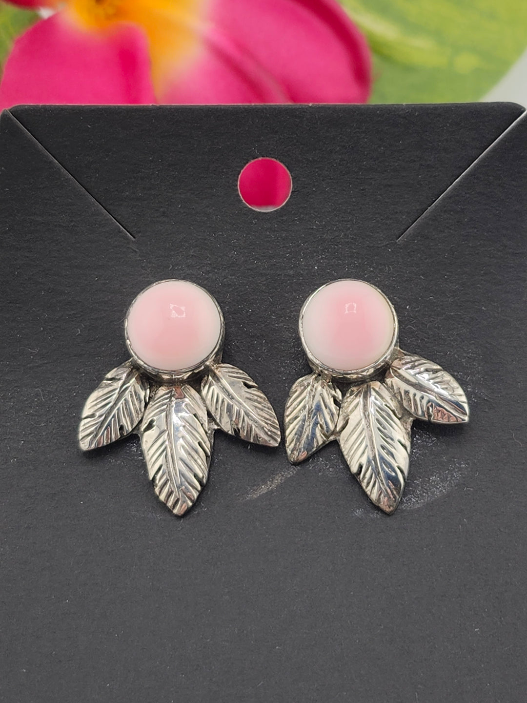 Queen Conch Stud 925 Sterling Silver Earrings