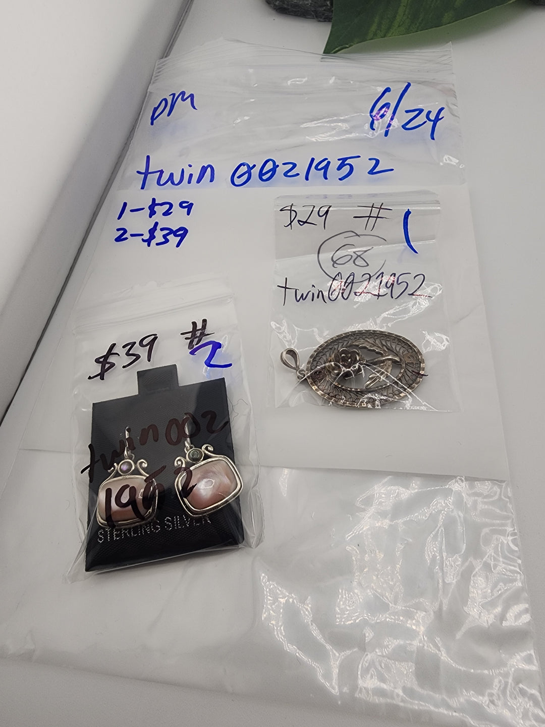twin0021952 - 6/24/26 PM - 2 925 Sterling Silver