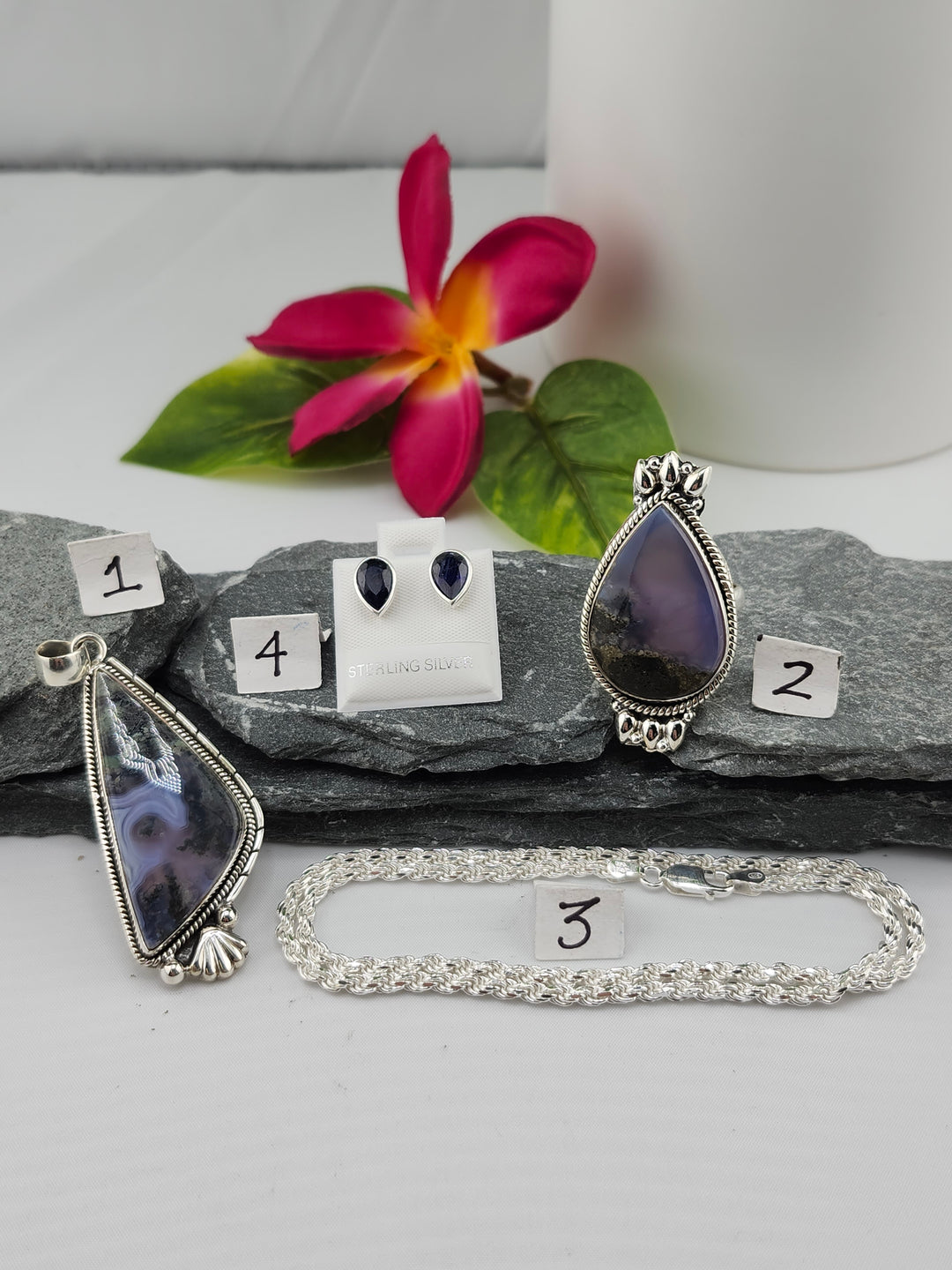RESERVED FOR: Mari_Duke  -11/19/2024 - 4 Sterling Silver Items