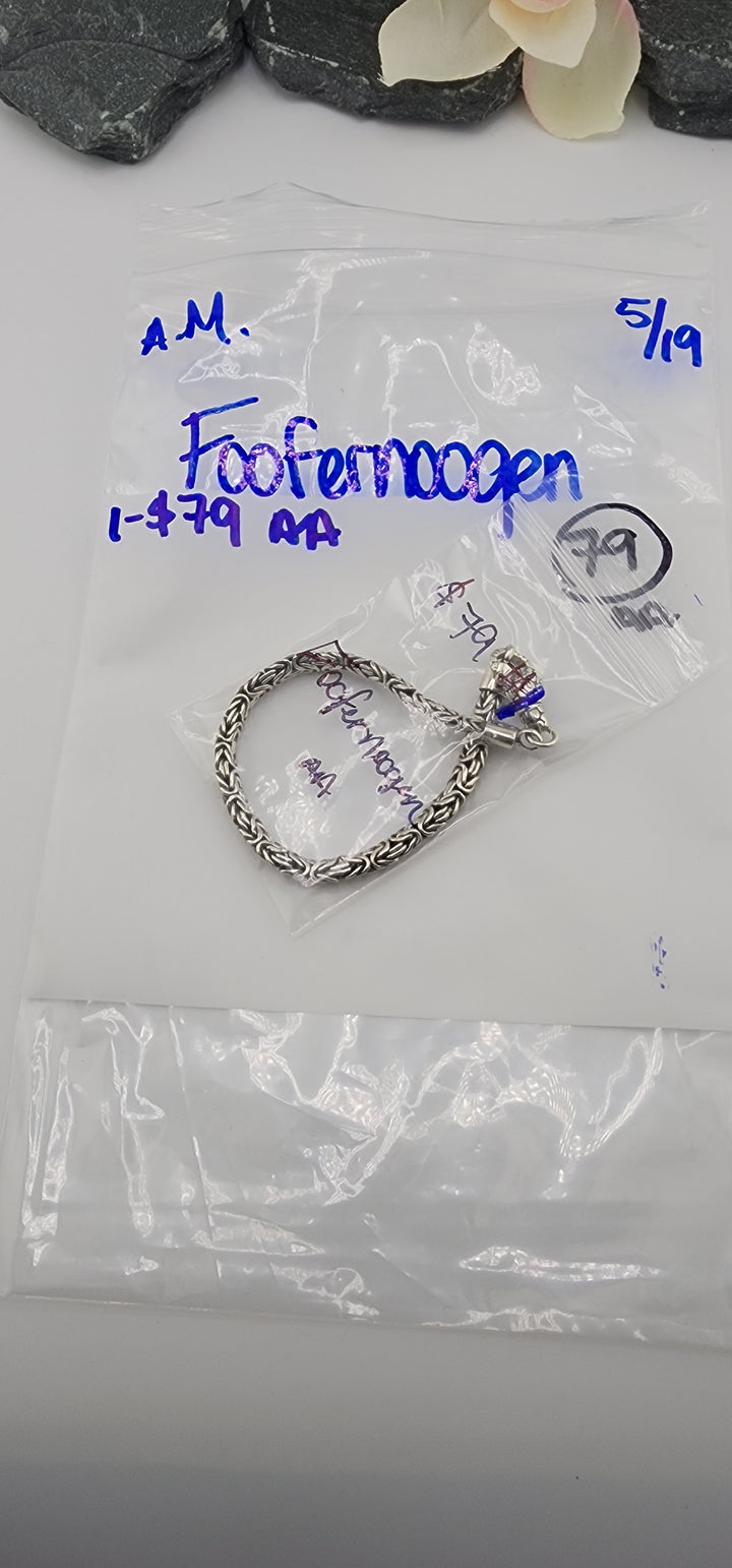 RESERVED FOR: Foofernoogen - 5/19/2025 tiktok A.M Live Show - 1 Sterling Silver Items