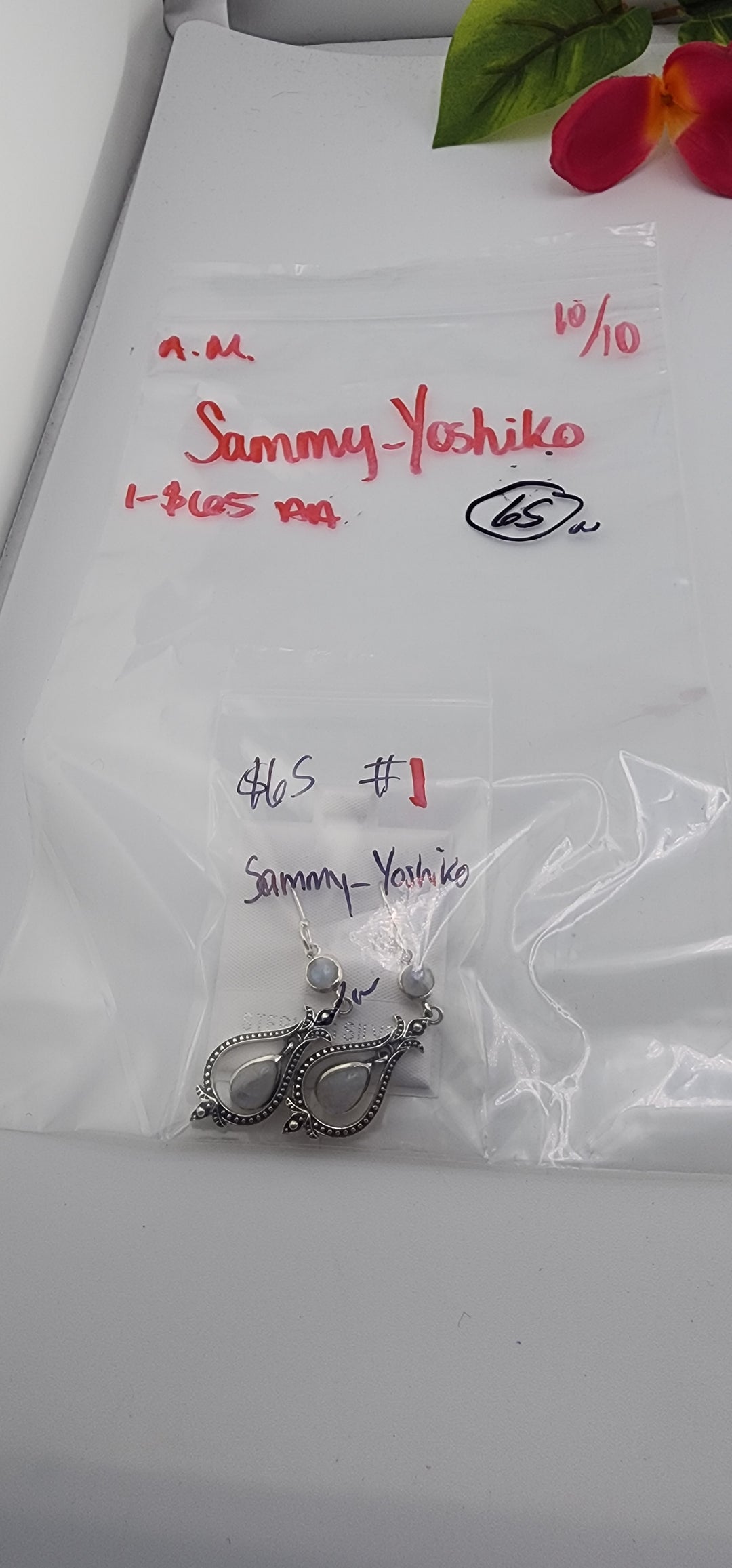 AM SHOW 48HR RESERVED FOR:   Sammy_Yoshiko- 10/10/2025 FL tiktok Live Show -1 Sterling Silver Items