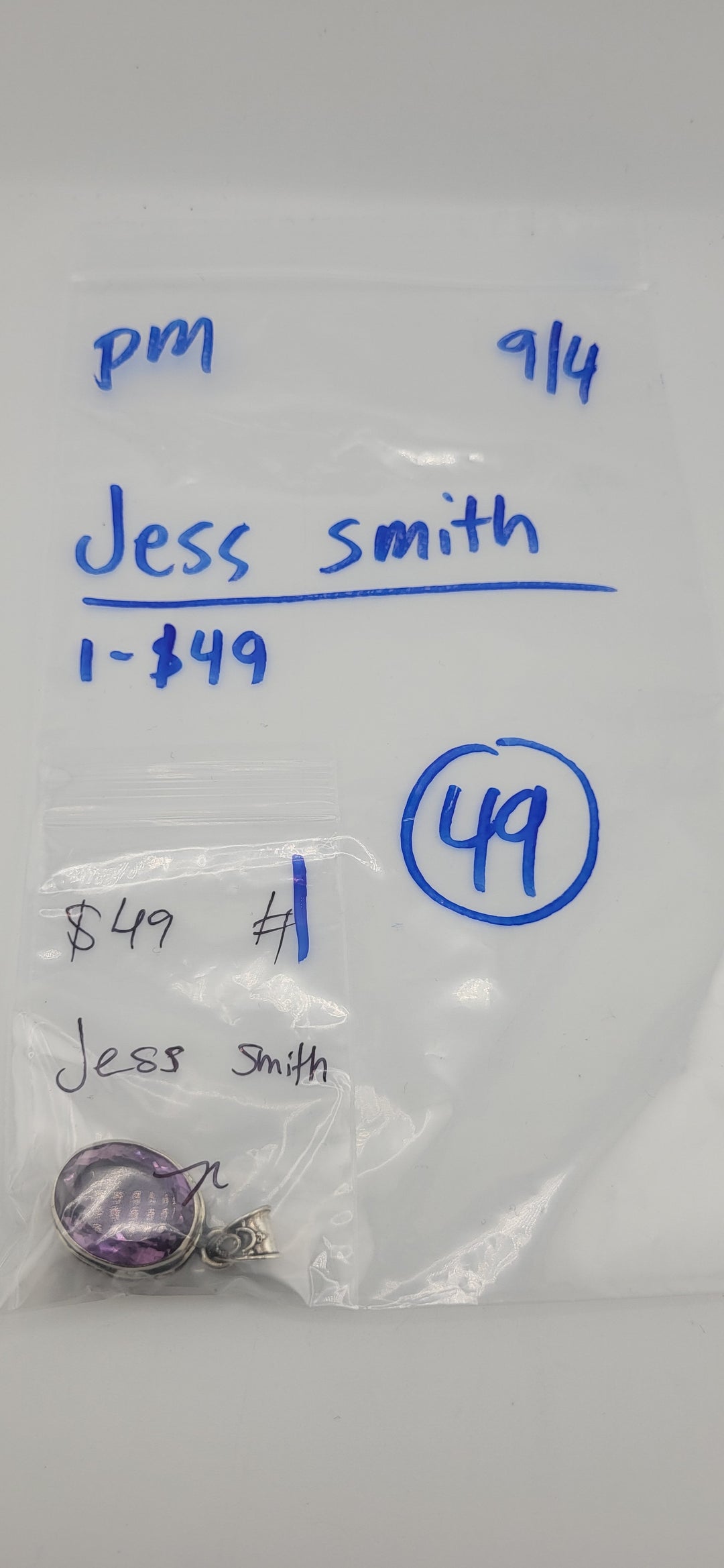 PM SHOW 48HR - RESERVED FOR: Jess Smith - 9/04/2025 FL tiktok Live Show - 1 Sterling Silver Items