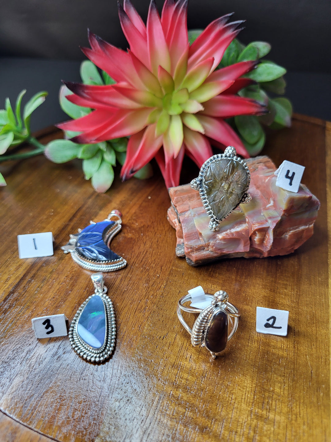 RESERVED FOR: Karensmallwoo 8/7/24- 4 Sterling Silver Items