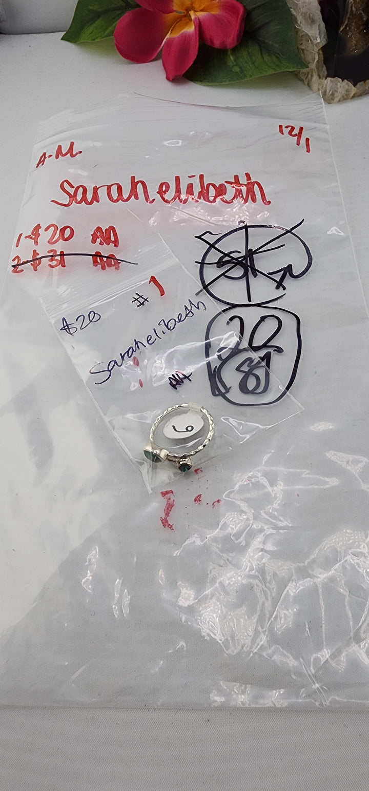 AM SHOW 48HR RESERVED FOR: sarahelibeth - 12/1/2025 FL tiktok Live Show - 1 Sterling Silver Items
