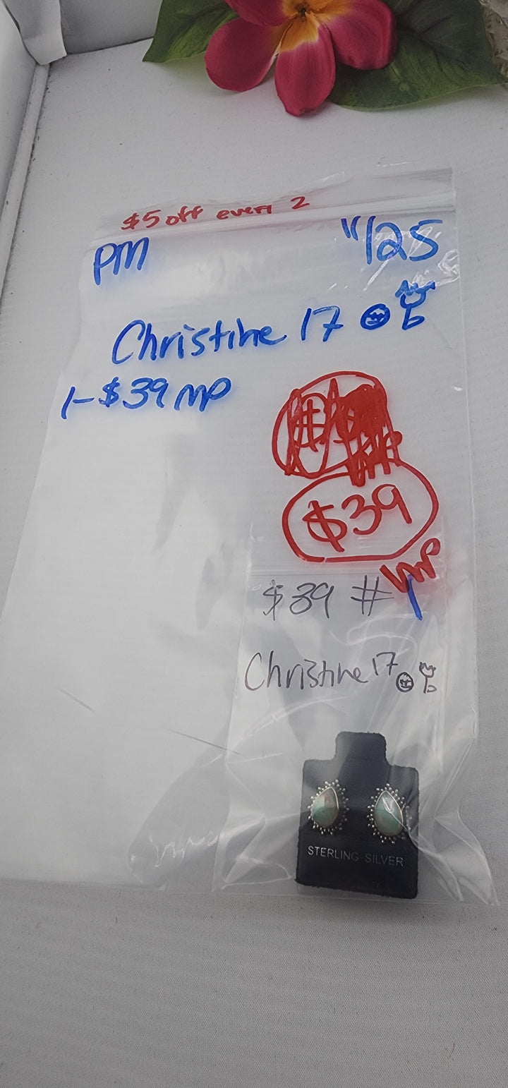 PM SHOW 48HR - RESERVED FOR: Christine17  - 11/25/2025 tiktok Live Show - 1 Sterling Silver Items