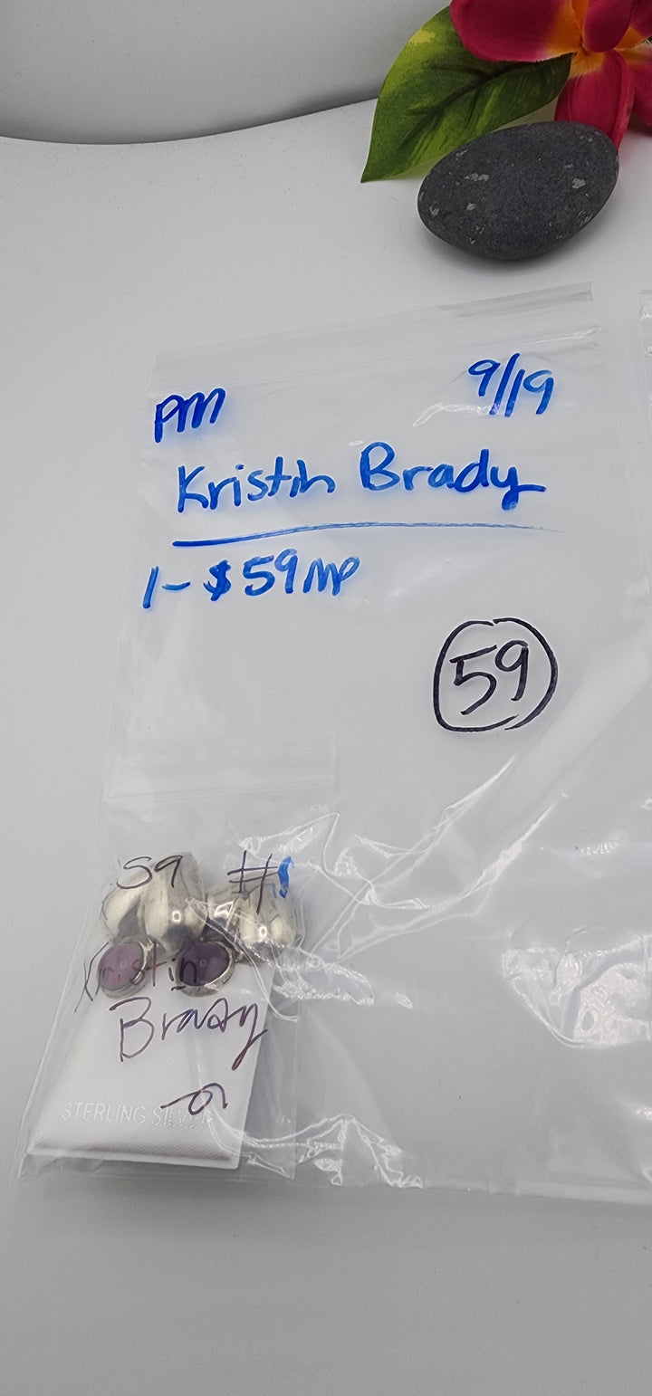 PM SHOW 48HR - RESERVED FOR: Kristin Brady  - 9/19/2025 FL tiktok Live Show - 1 Sterling Silver Items