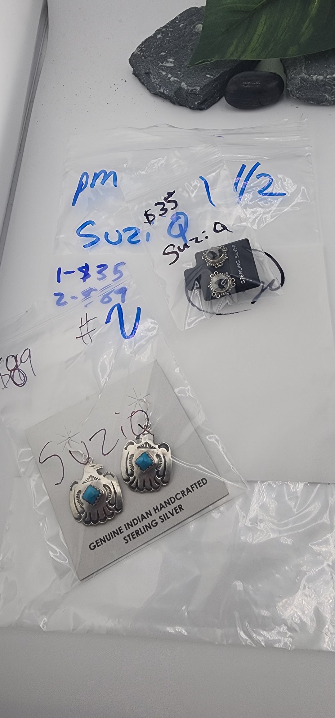 PM SHOW 48HR - RESERVED FOR: SuziQ - 1/2/2026 tiktok Live Show - 2 Sterling Silver Items