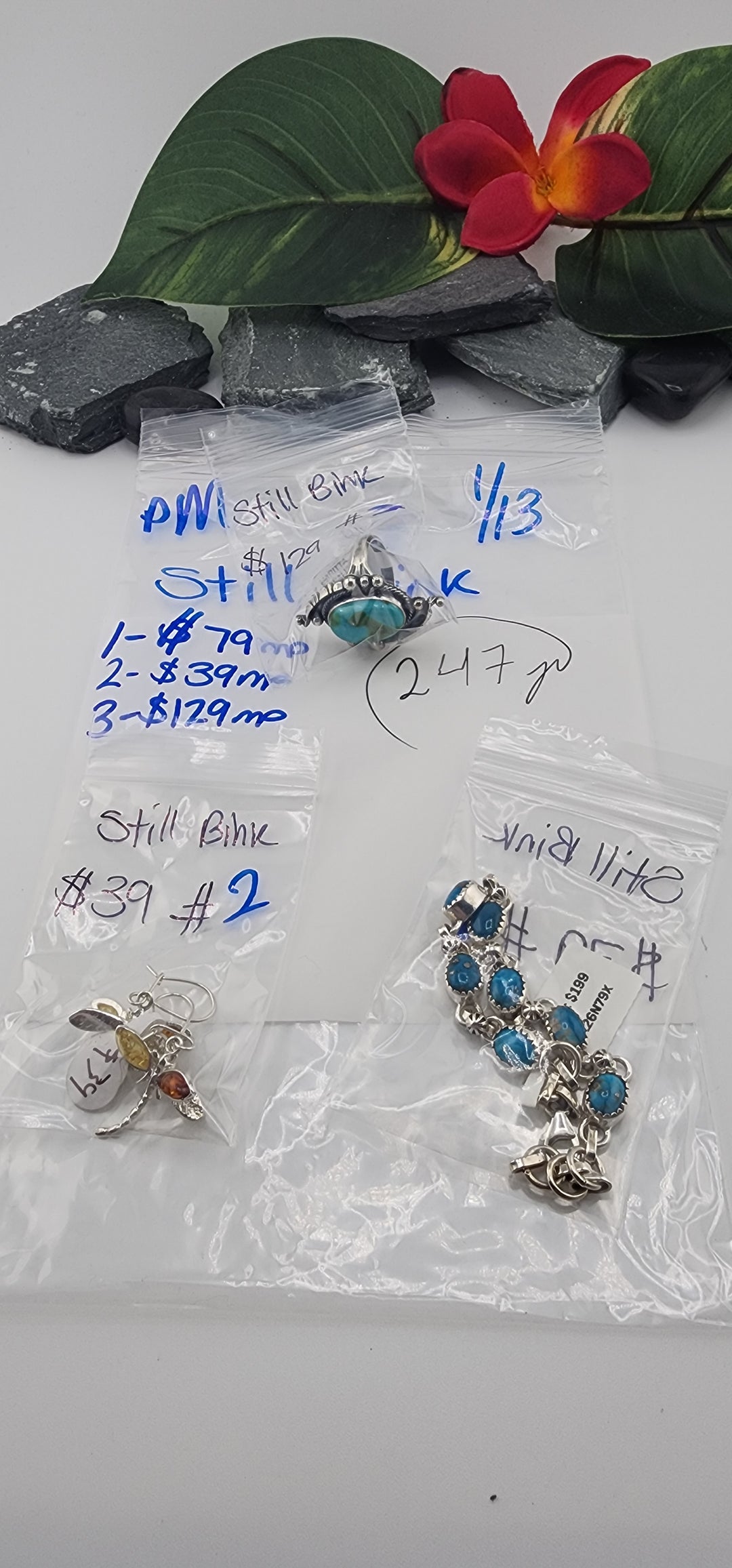 Custom sterling silver items - PM SHOW RESERVED FOR: Still Bink - 1/13/2026 tiktok Live Show - 3 Sterling Silver Items
