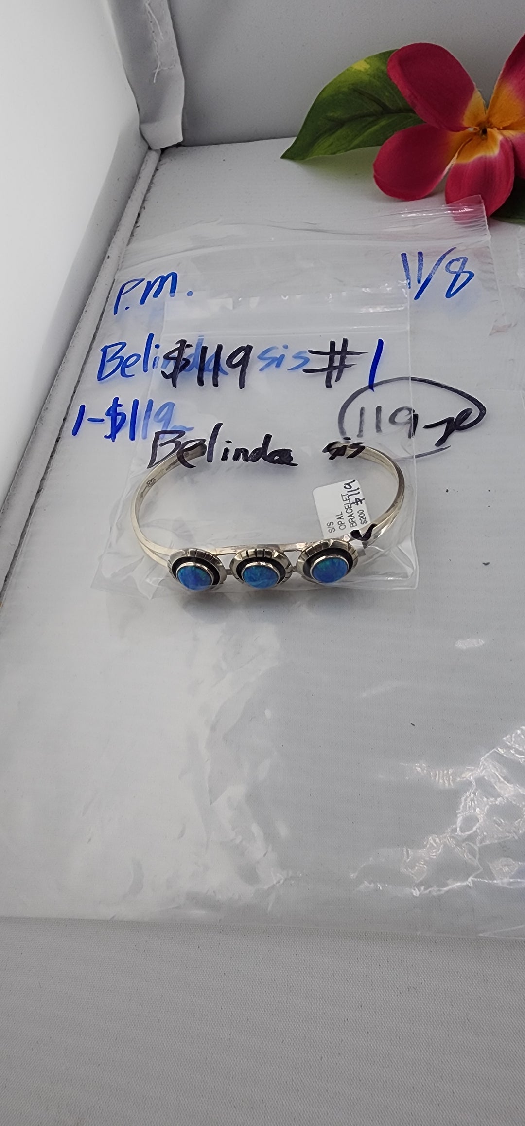 PM SHOW 48HR - RESERVED FOR: Belinda sis - 11/8/2025 tiktok Live Show - 1 Sterling Silver Items