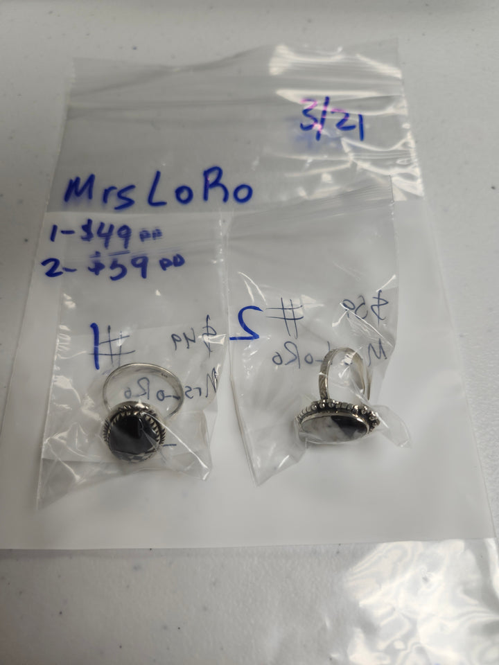 RESERVED FOR: MrsLoRo - 3/21/2025 Live Show - 1 Sterling Silver Items