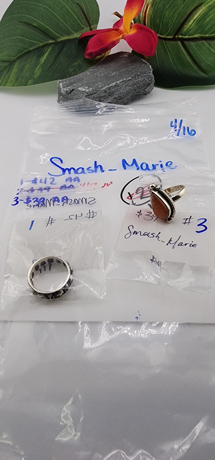 RESERVED FOR: Smash_Marie - 4/16/2025 tiktok Live Show - 2 Sterling Silver Items