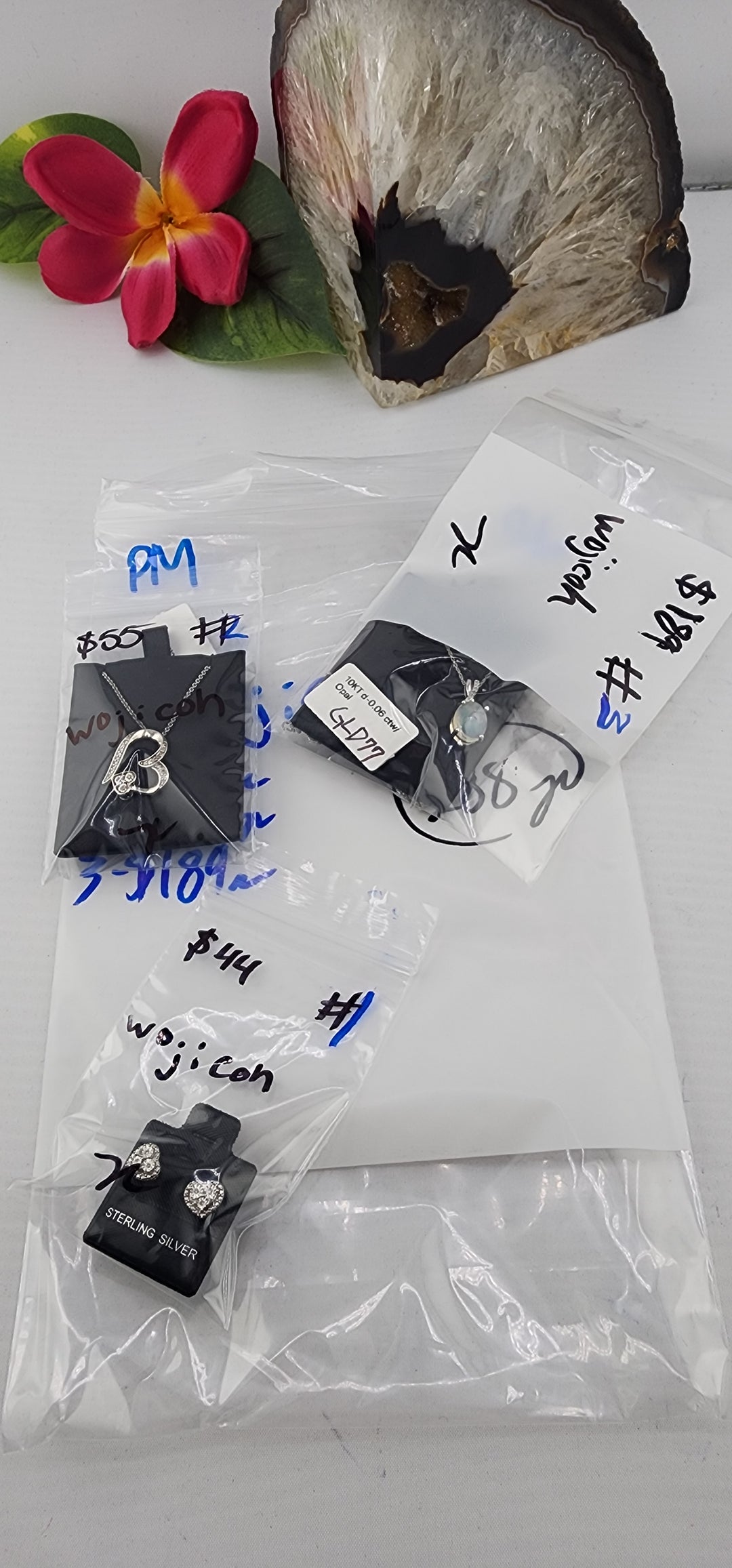 PM SHOW 48HR - RESERVED FOR: Wojicoh - 12/6/2025 tiktok Live Show - 3 Sterling Silver Items