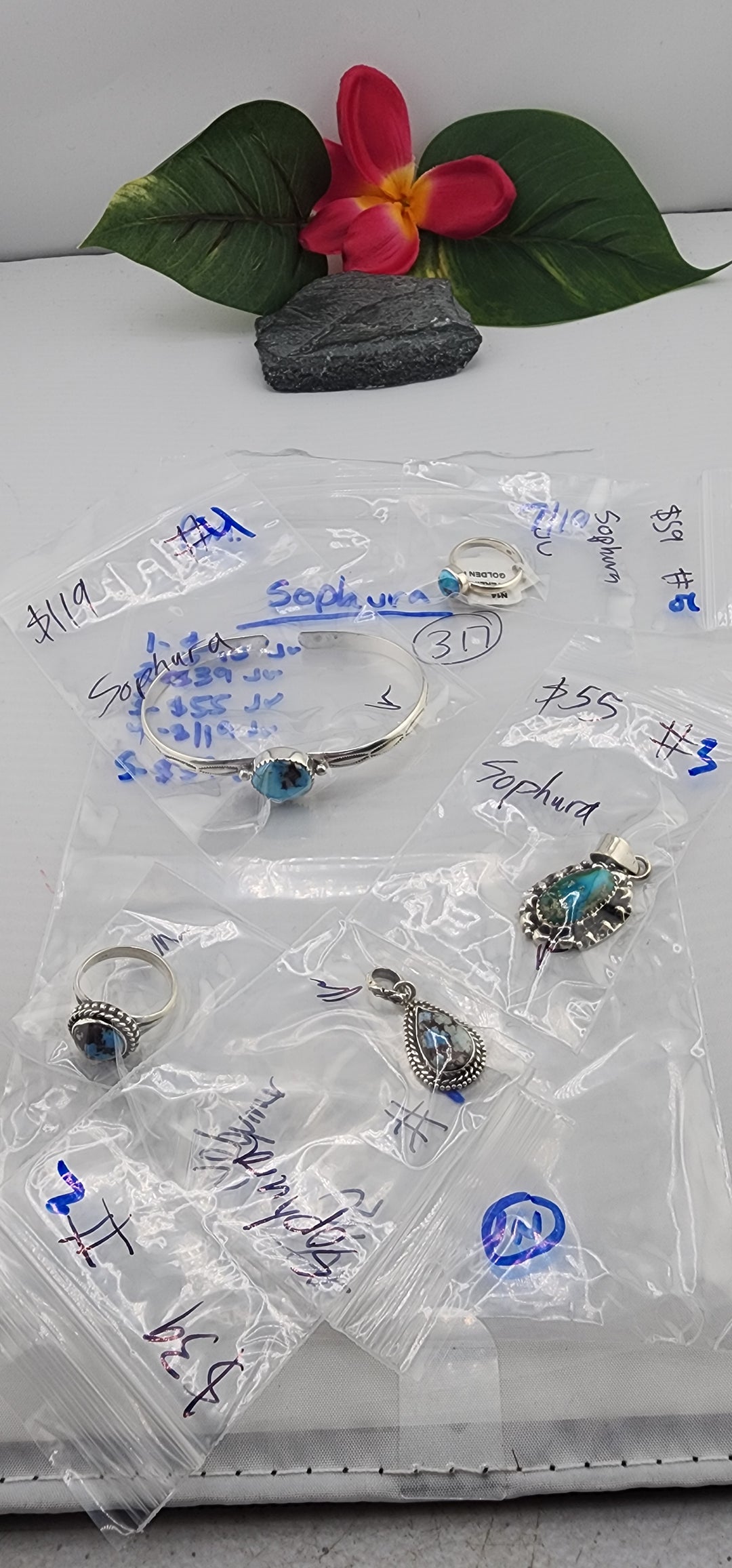 PM SHOW 48HR - RESERVED FOR:  sophura - 7/17/2025 FL tiktok Live Show - 5 Sterling Silver Items