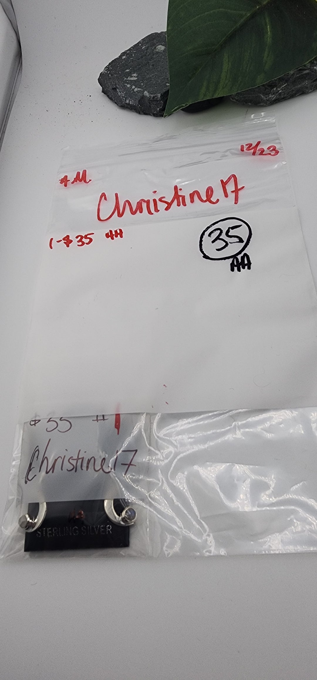 AM SHOW 48HR RESERVED FOR: Christine17 - 12/23/2025 FL tiktok Live Show - 1 Sterling Silver Items