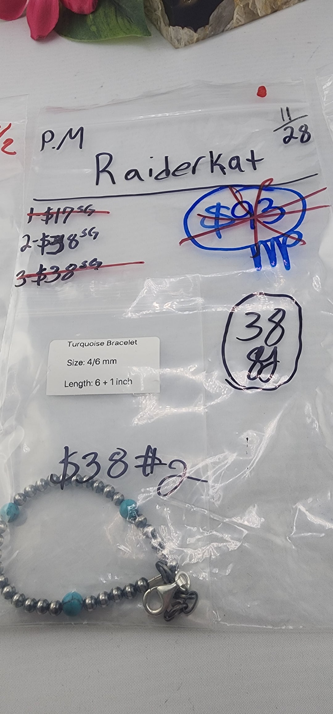 PM SHOW 48HR - RESERVED FOR: Raiderkat - 11/28/2025 tiktok Live Show - 1 Sterling Silver Items