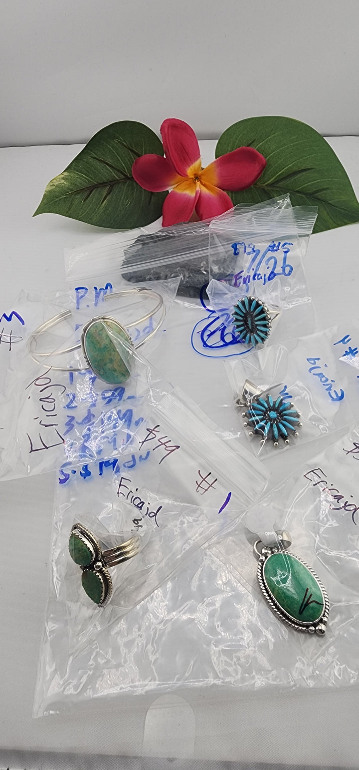 PM SHOW 24HR - RESERVED FOR: Ericajd  - 7/26/2025 FL tiktok Live Show - 5 Sterling Silver Items