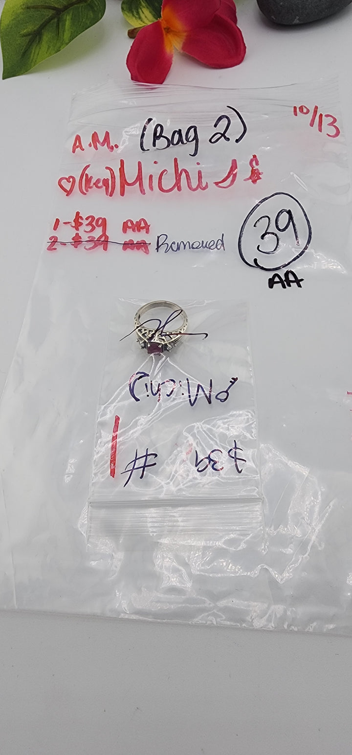 AM SHOW 48HR RESERVED FOR: 🖤🔑Michi🌙🕯 (Bag2) - 10/13/2025 FL tiktok Live Show -  1 Sterling Silver Items