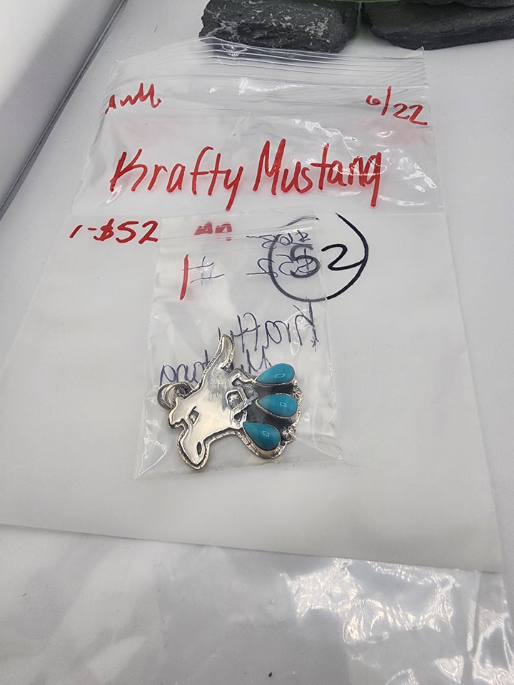 Krafty Mustang  - 6/22/26 AM - 1 925 Sterling Silver