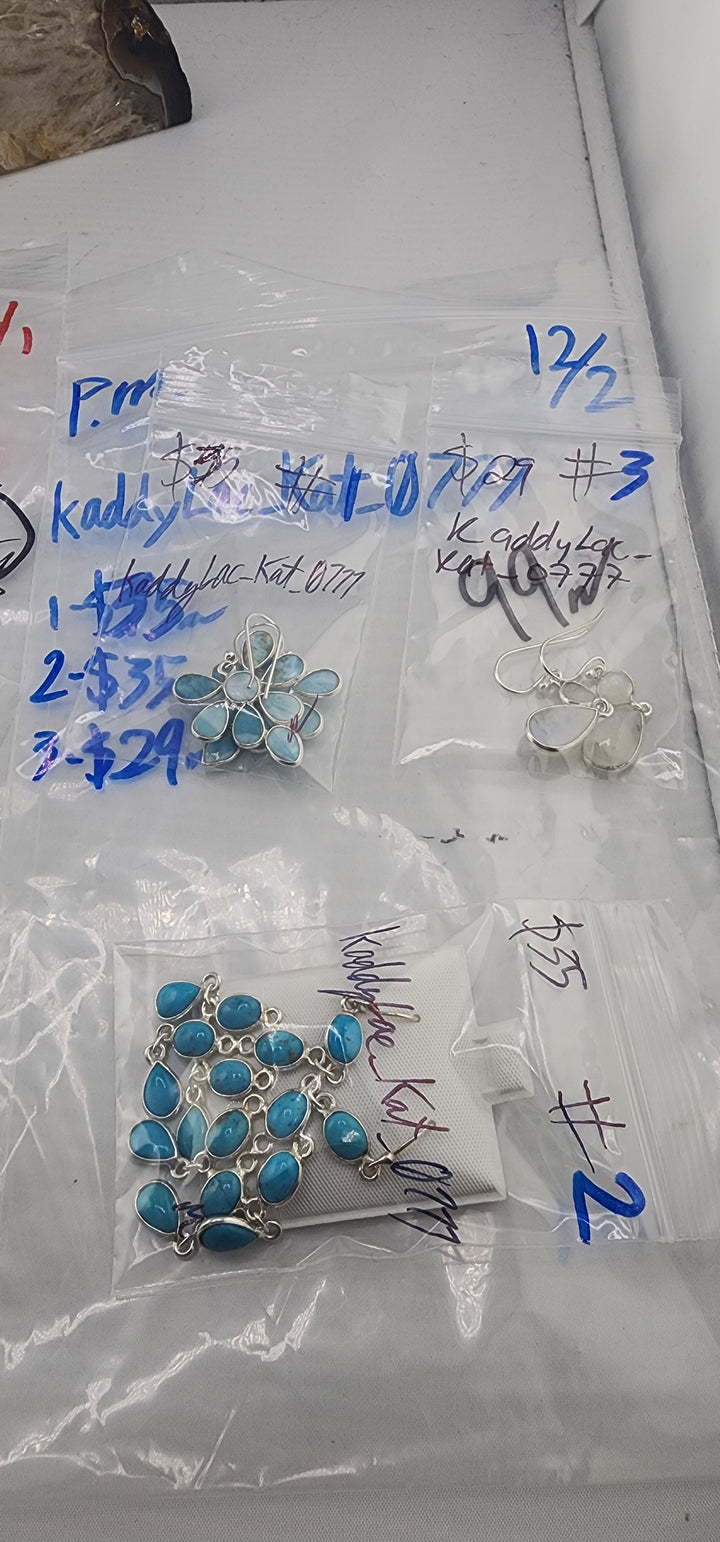 PM SHOW 48HR - RESERVED FOR: kaddyLac_Kat_0777 - 12/2/2025 tiktok Live Show - 3 Sterling Silver Items