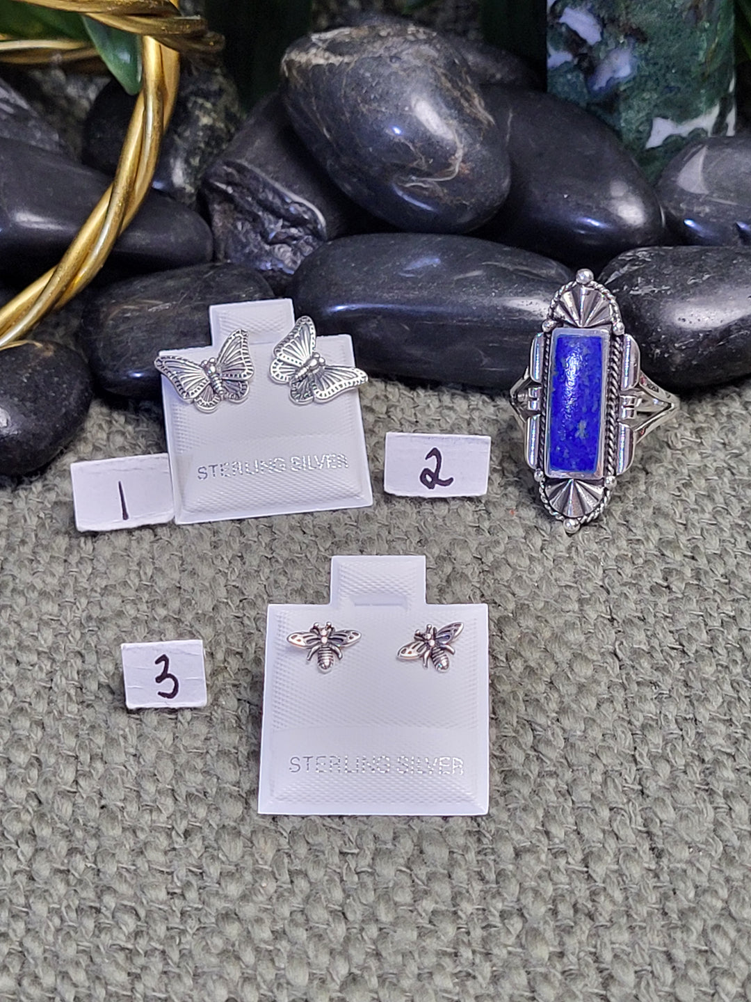 RESERVED FOR: Ever 8/23/24- 3 Sterling Silver Items