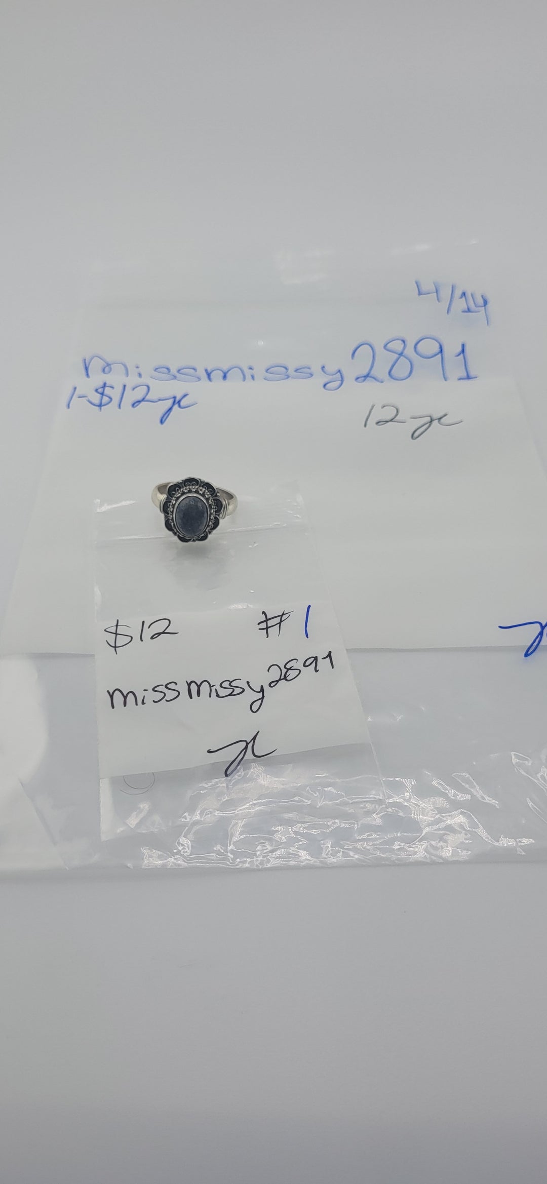 RESERVED FOR: missmissy2891 - 4/14/2025 tiktok Live Show - 1 Sterling Silver Items