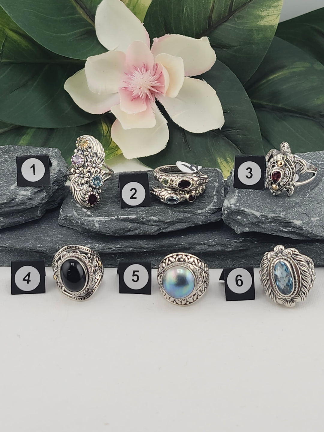 RESERVED FOR: Crystal Giovanni -12/26/2024 - AM SHOW - 5 Sterling Silver Items