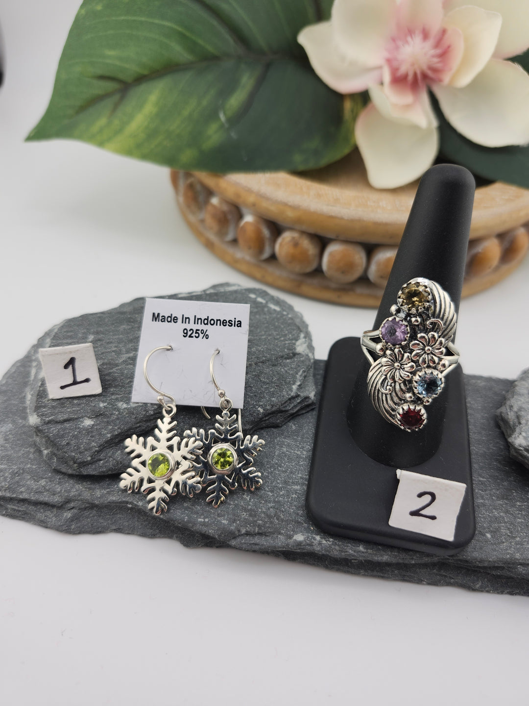 RESERVED FOR:   Lizalulu -12/05/2024 - 2 Sterling Silver Items