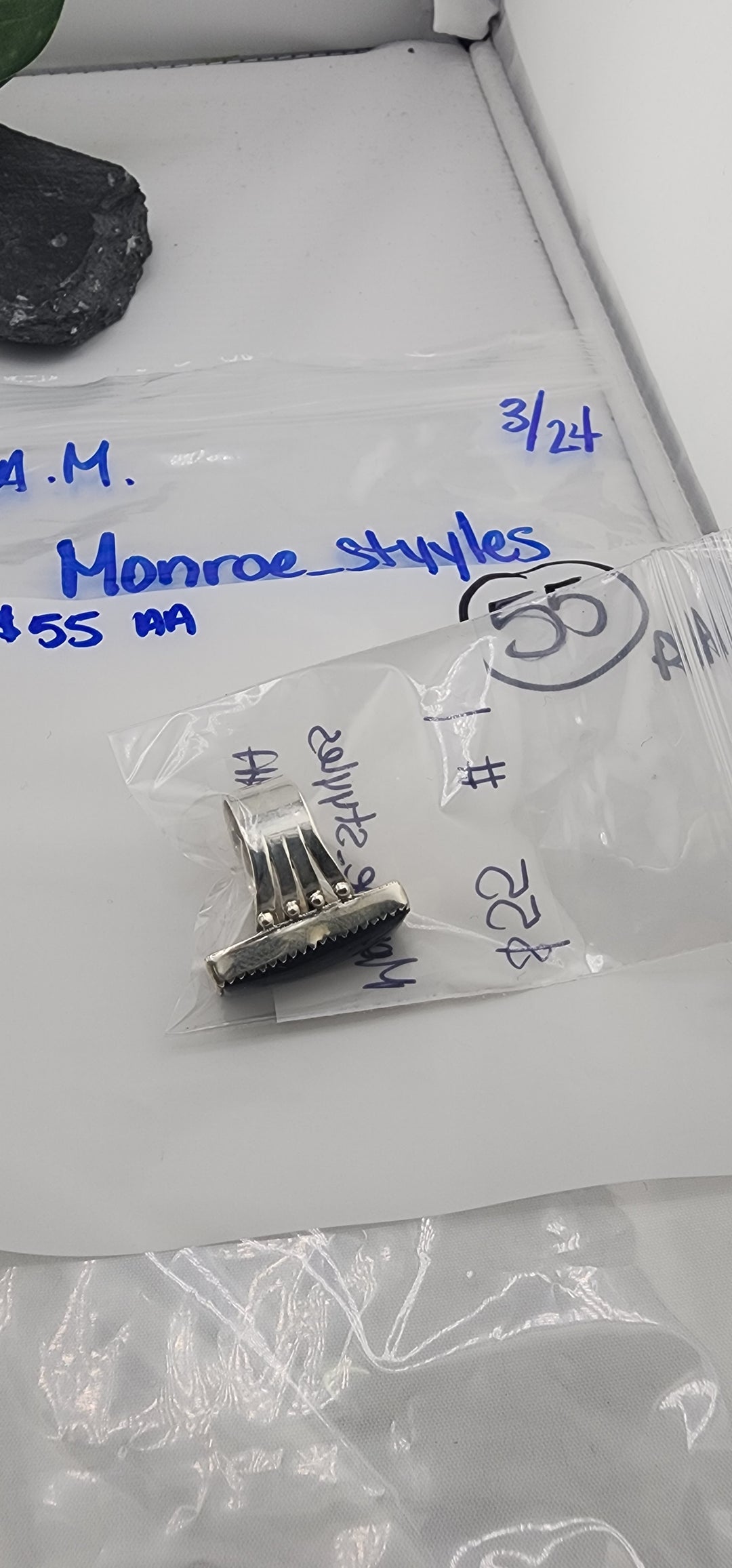 RESERVED FOR: Monroe_styyles - 3/24/2025 A.M. Live Show - 1 Sterling Silver Items