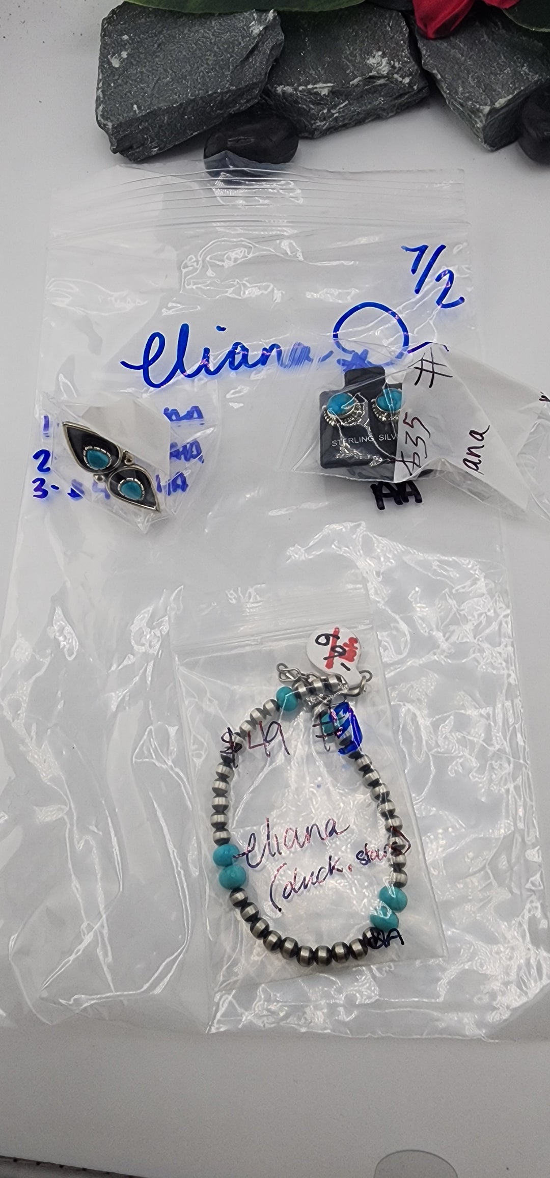 48HR - RESERVED FOR: eliana 💫- 7/2/2025 FL tiktok Live Show - 3 Sterling Silver Items