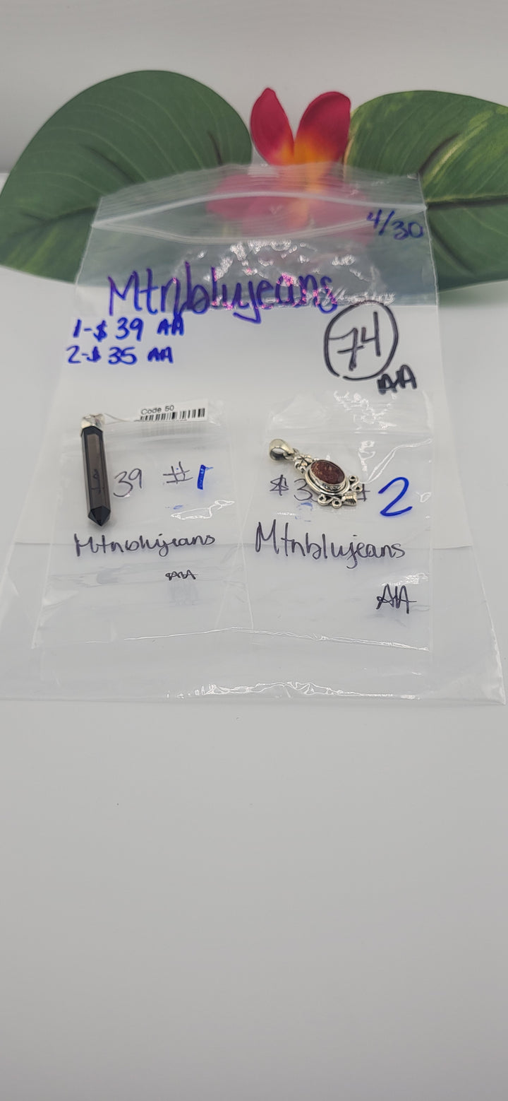 RESERVED FOR: Mtnblujeans - 4/30/2025 tiktok Live Show - 2 Sterling Silver Items