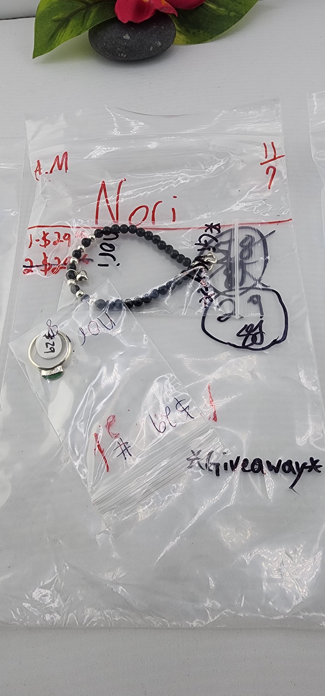 AM SHOW 48HR RESERVED FOR: Nori - 11/7/2025 FL tiktok Live Show - 1 Sterling Silver Items
