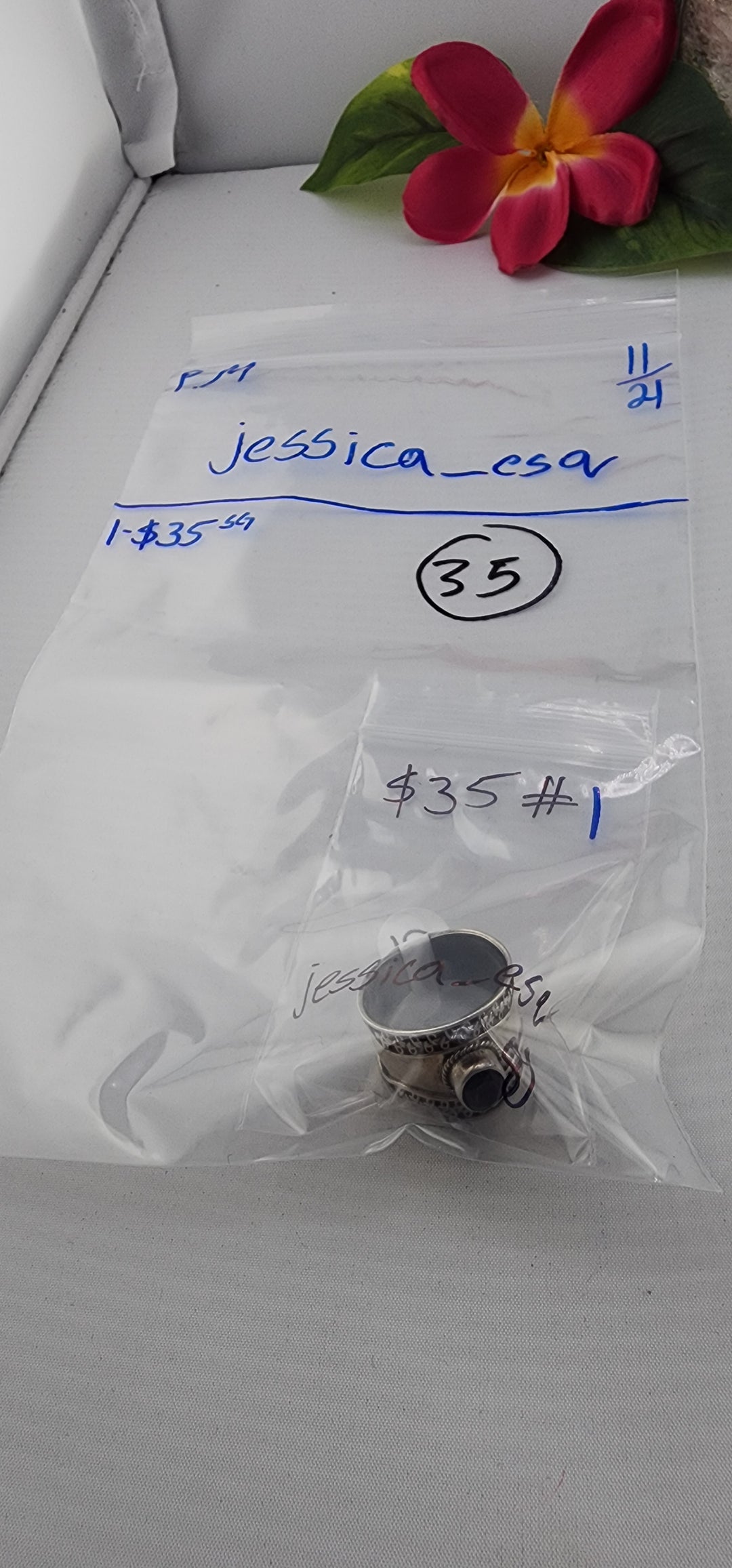 PM SHOW 48HR - RESERVED FOR: jessica_esq - 11/21/2025 tiktok Live Show - 1 Sterling Silver Items