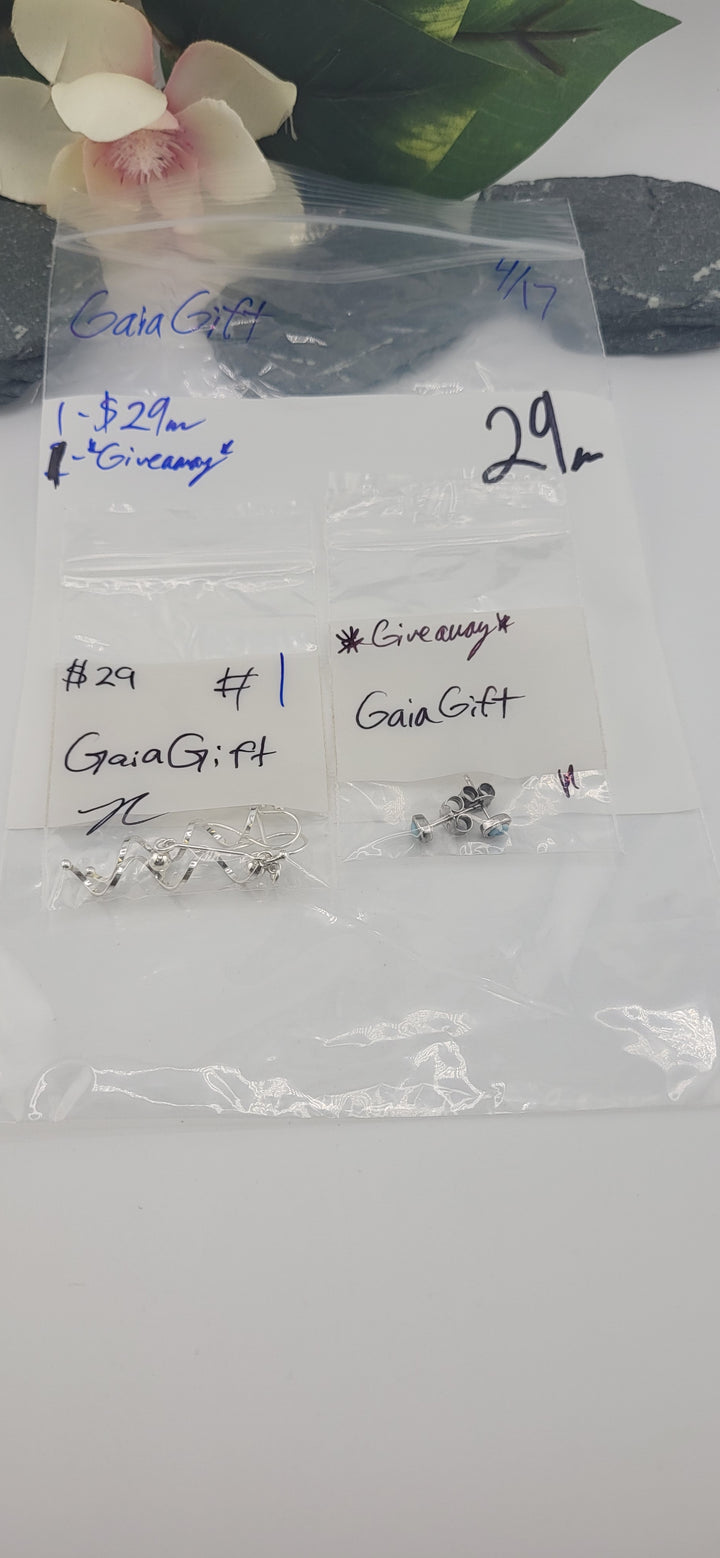 RESERVED FOR: GaiaGift - 4/17/2025 tiktok Live Show - 1 Sterling Silver Items