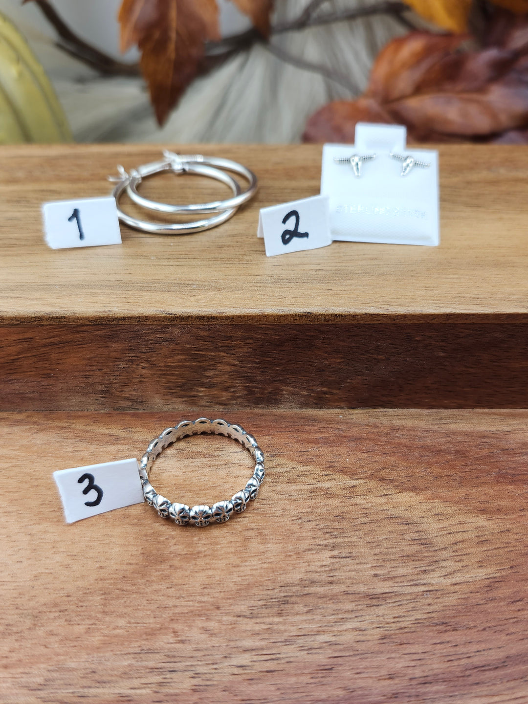 RESERVED FOR:  xxfise420xx-Jen -10/16/2024 - 3 Sterling Silver Items