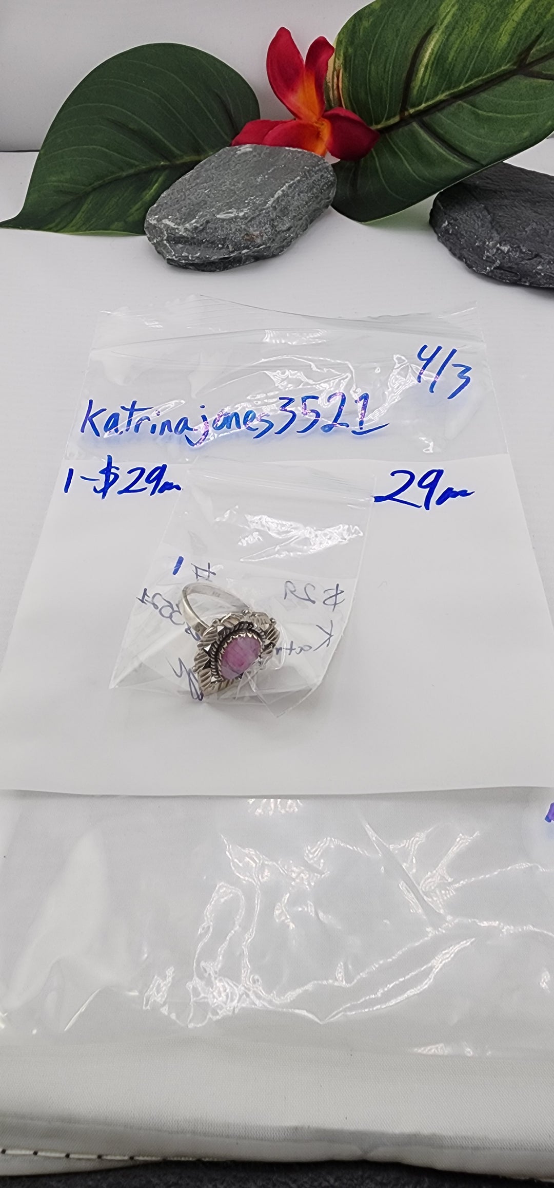 RESERVED FOR: katrinajones3521 - 4/3/2025 Tiktok Live Show - 1 Sterling Silver Items