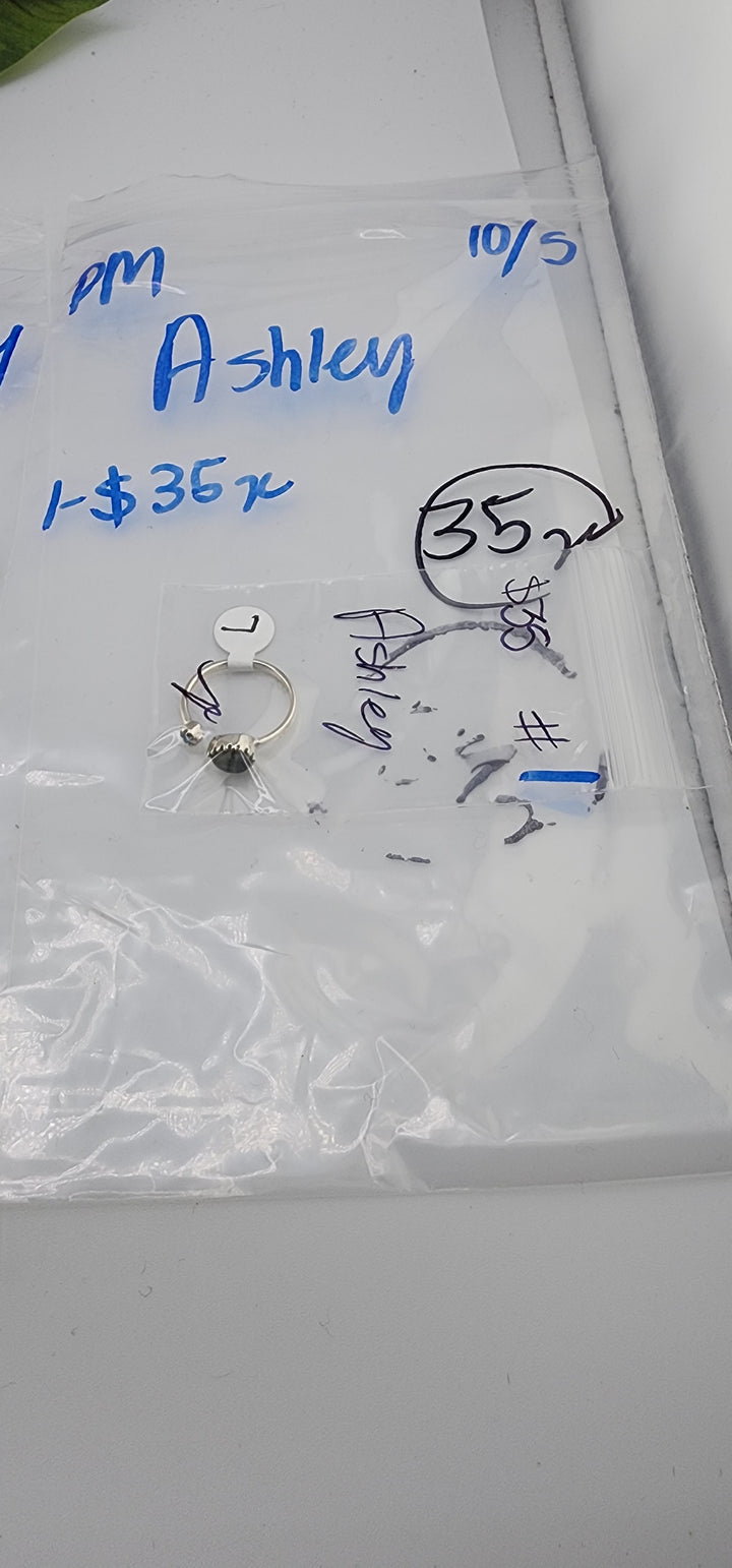 PM SHOW 48HR - RESERVED FOR: Ashley - 10/5/2025 FL tiktok Live Show - 1 Sterling Silver Items