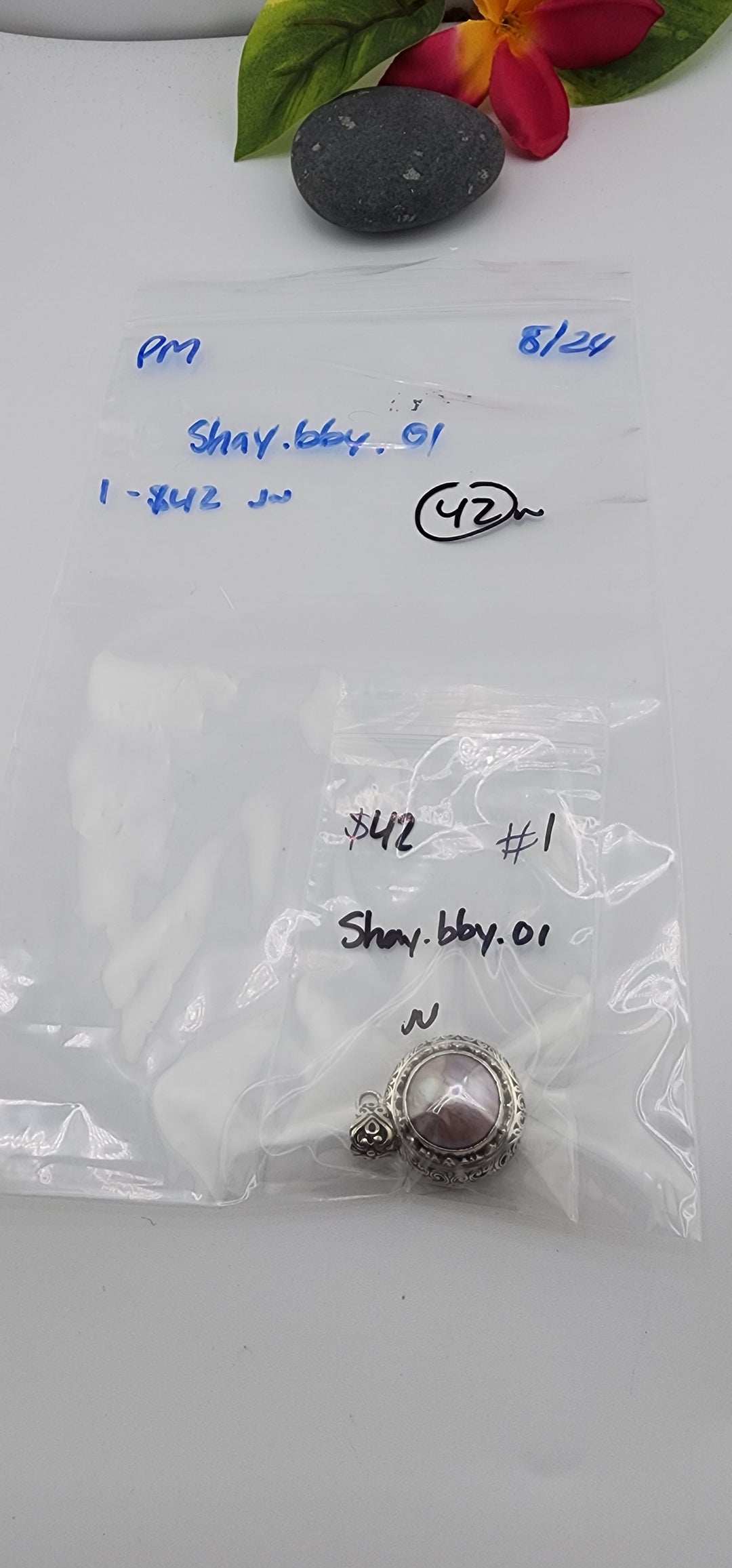 PM SHOW 48HR - RESERVED FOR:  shay.bby.01- 8/24/2025 FL tiktok Live Show -1  Sterling Silver Items